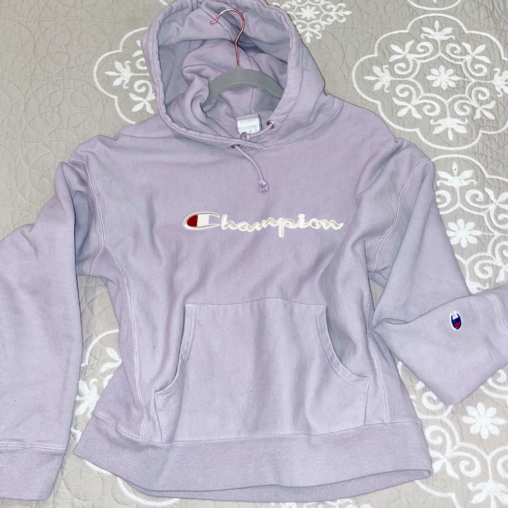 Lavender CHAMPION hoodie